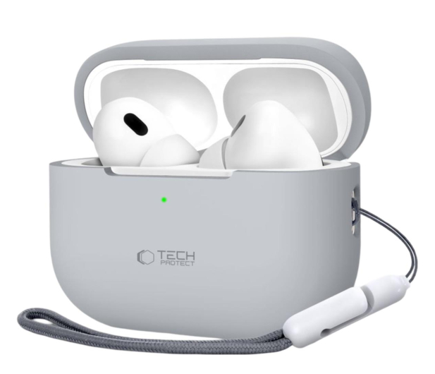 Tech-Protect Silicone do Apple Airpods Pro (1.|2. gen.) crayon grey - 1285352 - zdjęcie